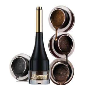 VEDO 💕COD 2 In 1 Brown Black Waterproof Eyebrow Gel With Brush Gel Bantalan Udara Alis Krim Tahan Air Tahan Lama