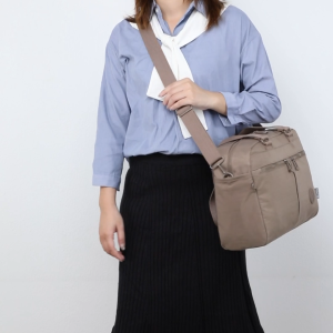 GROSIRAN OMYGOOSE Pioma Voyage Tas Selempang Wanita Bisa Handbag Tenteng Muat Laptop 14 inch Nylon