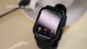 PROMO!! Jam Tangan Pintar Smartwatch Bluetooth Call Custom Wallpaper Waterproof Jam Tangan Smart Watch Men Women Sport Clock Heart Rate Fitness Tracker Sleep Monitoring Wanita