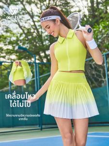 COSLEAF | Bộ Đầm Thể Thao Chống Nhìn Trộm Dành Cho Chạy Bộ Quần Vợt Cầu Lông Golf