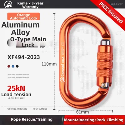 Camnal | Automatic O Shape Screwgate Carabiner