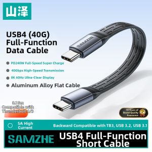 Samzhe | All-in-One USB4 Type-C Thunderbolt 4 HD Video Data Cable