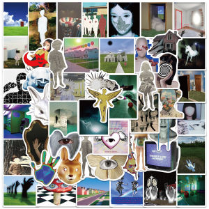 Artistic Dream Nucleus Aesthetic Waterproof Stickers 50 Pieces Luggage Notebook Computer Mobile Phone Decorative Creative