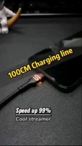 YESPLUS YS-822/YS-823/YS-824 1000MM 5A LED Fast Charging Data USB Cable For Micro/Type-C/IPH