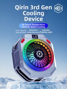HKII | Live Streaming Cooling Device for Smartphones Generation 3 Rapid Cooling Gaming Magnetic Adsorption