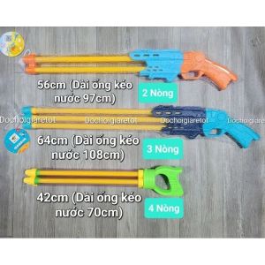 Đồ chơi thụt nước ống kéo thụt nước bắn nước hồ bơi bãi biển