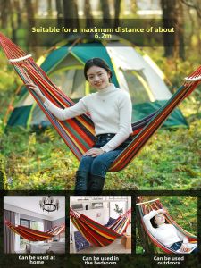 ZHENMIAO | Anti-Flip Double Hammock