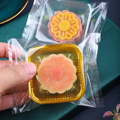 ✅✅2026新款月饼包装袋50g100克 蛋黄酥中秋流心月饼机封袋 2026New Moon Cake Packaging Bag 50g/100g Egg Yolk Crisp Machine Sealing Bag
