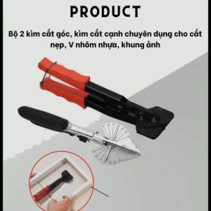 Bộ 2 Kìm cắt góc chuyên dụng cho cắt nẹp điện nẹp V nhôm