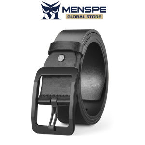 MENSPE Fashion Men’s Belt Business Leisure Belt 120CM Pin Buckle Belt Soft PU Waistband Youth Sports Pant Belt Stylish Simple Nice Waistband Durable Belt