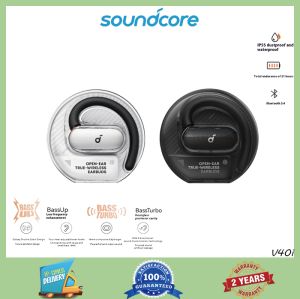 คอยล์เสียง V40i SoundCore แบบไร้สายสายคล้องหูแบบแขวนหูฟังบลูทูธแบบไม่มีอินเอียร์สำหรับเล่นกีฬา [สินค้าใหม่]
