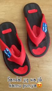 Sandal Jepit Anak Laki Cowo Cowok Sendal Japit Bayi Balita Anak-anak Karakter Tayo Umur Usia 2 3 4 5 Tahun Size 24-29 Bahan Spon Eva Karet Lucu