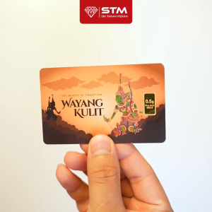WAYANG KULIT Edition: Gold Bar Card 0.5g