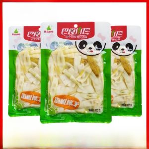 Sichuan Special Ba Shi Chuan Zhen Pao Jiao Cui 200g Ready to Eat Mountain Pepper Bamboo Shoots Snacks Satisfying Mouth Micro Spicy