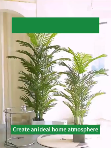 【Send stones and flower pots】🌿Artificial plants Big size 99%Simulation 120-160cmMultiple styles and sizes Garden indoor Home Decoratio No need to take care For indoor house home wedding office decoration Tropical monstera