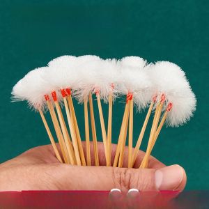 Professional Ear Cleaning Tool Set with Bamboo Handle Goose Feather Earwax Removal Kit Safe And Reusable Ear Spoon