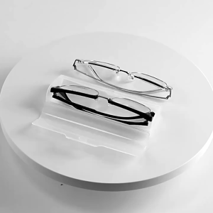 Stylish Portable Plastic Eyeglasses Case Protector Storage Container
