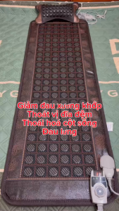 Thảm đá nóng 50x150cm giảm đau lưng cột sống và thoái vị đĩa đệm