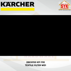 SYK Karcher 28630150 WD 1 WD 1 Classic KFI 1110 Textile Filter Wet and Dry Cleaner Replacement Filter Bag