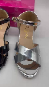 2025 KOREAN FASHION WOMEN WEDGE HEELS THICK HEELS SUMMER SANDALS