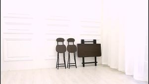 โต๊ะเหลี่ยมพับได้ โต๊ะไม้อเนกประสงค์