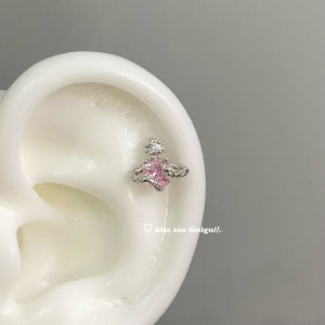 Unique Snake Embedded Zircon Earrings Super Shiny Couples Fashion Jewelry Korean Style Animal Pattern Unbranded Ear Jewelry