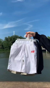 กางเกงขาสั้นสามส่วนเด็กชาย  งานปัก ..2-7ปี