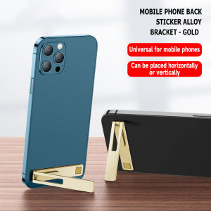 Universal Magnetic Ultra Thin Foldable Mobile Phone Holder Bracket Metal Alloy Desktop Cell Phone Stands Phone Support Kickstand