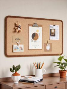 O Margo | Self-Adhesive No-Drilling Wall-Friendly Felt Board for Decoration