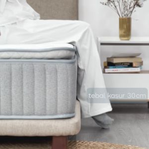 Uniland Sleep Kasur Pocket Spring Latex HR Single Pillowtop 30cm