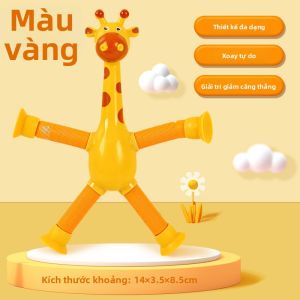 Jiaxun | Đồ Chơi Robot Hươu Cao Cổ Có Thể Mở Rộng và Phát Sáng