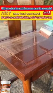 GOOTI High Gloss Waterproof Wood Wax Oil Wood Stain Varnish Paint Anti-corrosion Anti-bukbok For Wood Indoor Outdoor Anti-Corrosion Transparent Finish