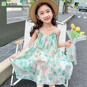 Summer Tulip Suspenders Dresses: A Fashionable Choice for Kids' Birthday Parties
