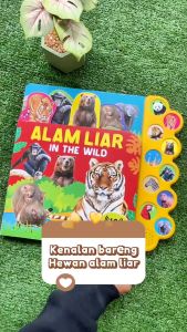 Sound Book Alam Liar (10 suara hewan) - Buku Bersuara Hewan (Bahasa Indonesia & English) [GinukGinukBooks]