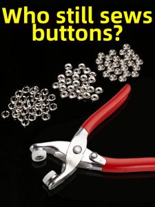 No Sew Press Fix Snaps Button Installation Kit