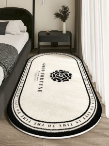 French Chic Style Bedroom Carpet Side of Bed Luxury Sensation New 2025 Thickened Mat for Wardrobe And Living Room