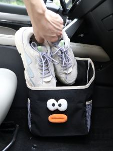 Large Capacity Car Shoe Storage Bag Creative Cartoon Style Automobile Trunk Organizer Waterproof Anti-pressure Seat Back Hanging Bag