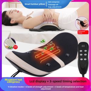 Pulse Lumbar Spine Massager Relieve Intervertebral Disc Back Pain Massager Device with Waist Stretching Function BSELEON YZAMY