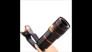 Ống kính Lens Zoom 12X cho điện thoại Tặng chân đế 3 chân MINI
