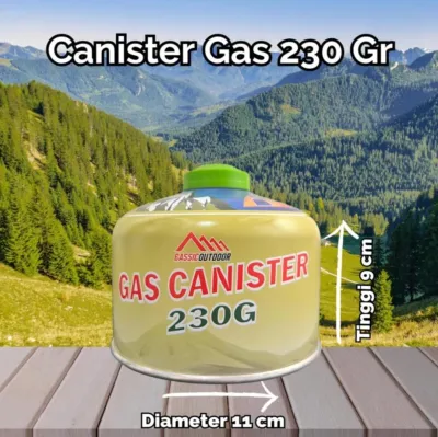 Tabung gas canister 220 ml camping