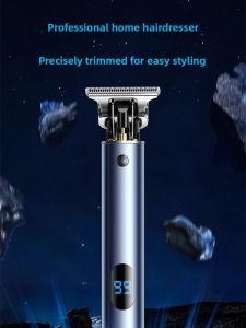 MONLEYTA | Professional Hair Clipper Electric Trimmer Mens Barber Shop Carving Clippers Adult Home Use Bald Head Shaving Tool