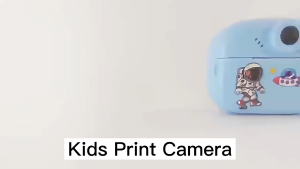 Kids Creative Duo: Portable Instant Camera/Printer with HD Video & Photo Functionality