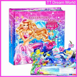 Childrens Princess Stories 3D Pop-up Book Pearl Princess Fairy Tale Pop-up Book Beautiful Princess Books For Kids 儿 童公主故事3D立体书珍珠公主童话立体书美丽公主书