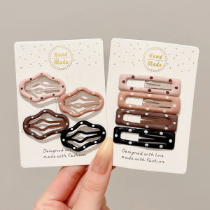 PINK EMPRESS | Beige Clip for Babys Bangs and Flyaways