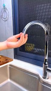 Đầu Vòi Nước Nhà Bếp Tăng Áp Xoay 360 Độ 4 Chế Độ Phun Nước Đa Năng Thép Không Gỉ Sang Trọng
