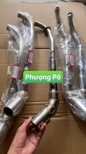 ⚡️FREESHIP⚡️Cổ pô Tăng inox STB phi 27x51 lắp pô lon cho WAVE NHỎ-DREAM-CUP-67