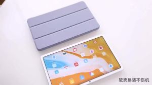 DANYCASE | Ốp Lưng Bảo Vệ Kèm Giá Đỡ Dạng Gập Bằng PU Cho Xiaomi Redmi Pad Pro/POCO Pad 12.1 Inch 2024 Và Redmi Pad SE 11 Inch 2023