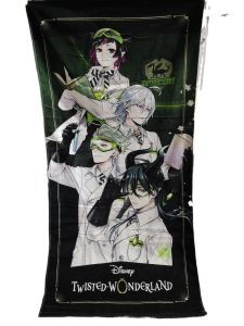 Twisted Wonderland Soft Absorbent Cotton Bath Towel Large Size Character Design Bath Towel Comfortable Home Textile Towel