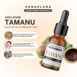 Tamanu Oil 100% Pure Cold Pressed Unrefined All Natural Carrier Oil Facial Oil Moisturizing Anti Acne Scar Remover  - Hana Luna Philippines - Lazada