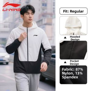 Li-Ning | Sun Protection Windproof Hooded Zip-up Jacket